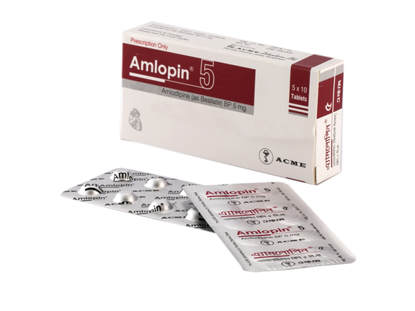 Amlopin 5mg Tablet