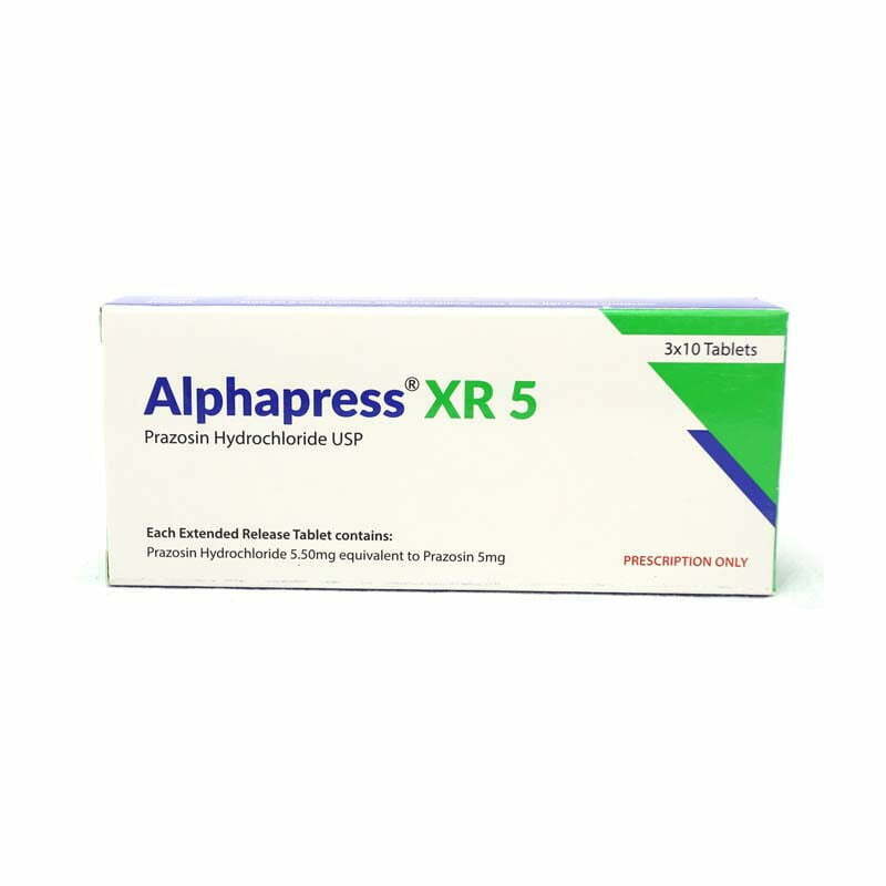 Alphapress XR 2.5 mg Tablet