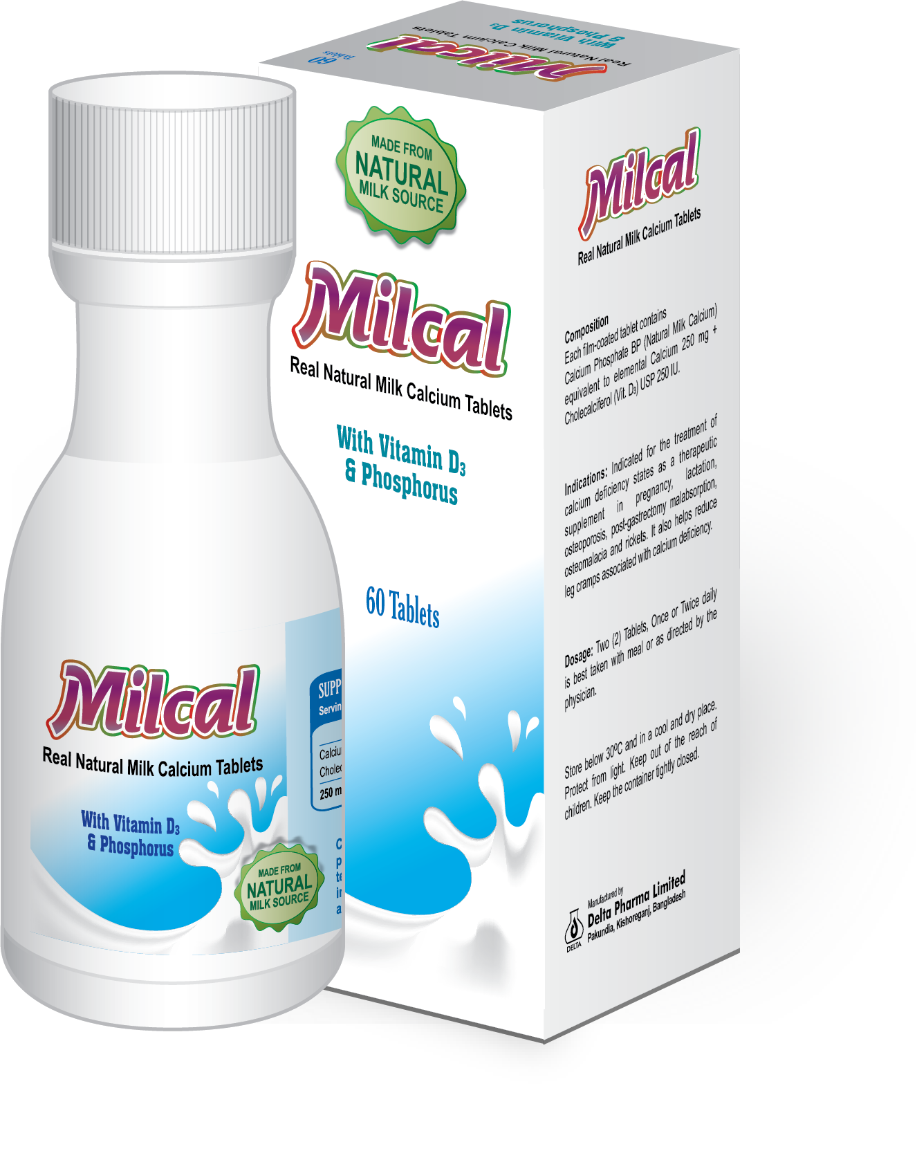Milcal (60 pcs) Pot